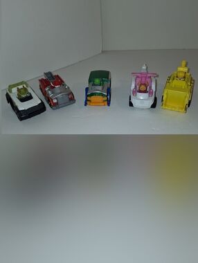 Paw Patrol True Metal Diecast Mini Vehicle Toy Set - Multicolor